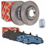 FEBI BILSTEIN Bremsscheibe 05647 + Bremsbelagsatz, Scheibenbremse 116069