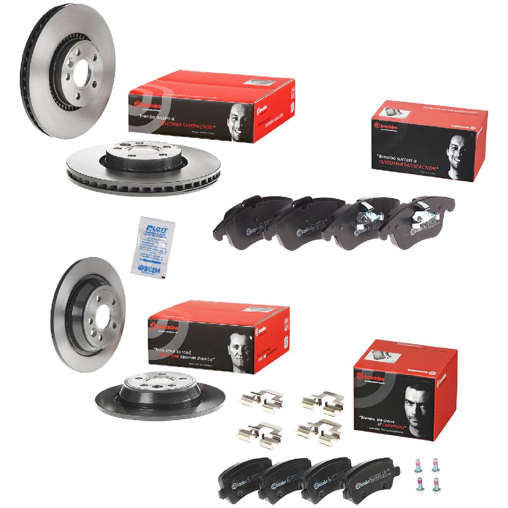 BREMBO Bremsscheibe 09.A426.11 + Bremsbelagsatz, Scheibenbremse P 24 076 + Bremsscheibe 08.A540.11 + Bremsbelagsatz, Scheibenbremse P 24 078