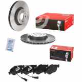 BREMBO Bremsscheibe 09.4939.21 + Bremsbelagsatz, Scheibenbremse P 23 075