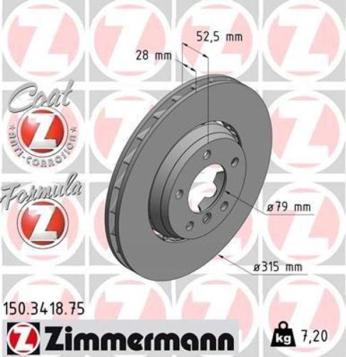 ATE Warnkontakt, Bremsbelagverschleiß 24.8190-0210.2 ZIMMERMANN Bremsscheibe 150.3418.75 + Bremsscheibe 150.3417.75 + Bremsbelagsatz, Scheibenbremse 23474.195.1 Bild ATE Warnkontakt, Bremsbelagverschleiß 24.8190-0210.2 ZIMMERMANN Bremsscheibe 150.3418.75 + Bremsscheibe 150.3417.75 + Bremsbelagsatz, Scheibenbremse 23474.195.1