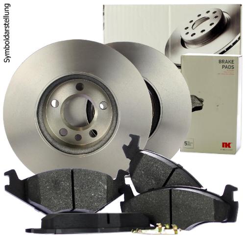 NK Bremsbelagsatz, Scheibenbremse 224735 + Bremsscheibe 209933 Bild NK Bremsbelagsatz, Scheibenbremse 224735 + Bremsscheibe 209933