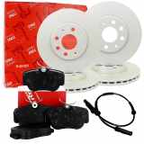 TRW Bremsscheibe DF6133S + Warnkontakt, Bremsbelagverschleiß GIC366 + Bremsbelagsatz, Scheibenbremse GDB2219 + Bremsbelagsatz, Scheibenbremse GDB1957 + Bremsscheibe DF4754