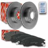 FEBI BILSTEIN Bremsscheibe 10872 + Bremsbelagsatz, Scheibenbremse 16327