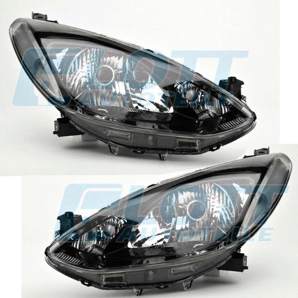 JOHNS Hauptscheinwerfer 45 55 09 + Hauptscheinwerfer 45 55 10