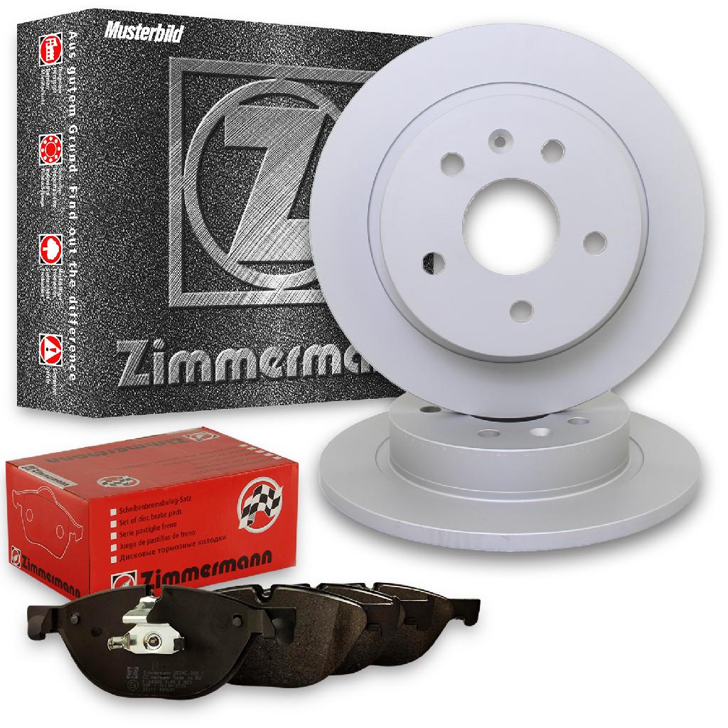 ZIMMERMANN Bremsscheibe 250.1354.20 + Bremsbelagsatz, Scheibenbremse 24137.168.1