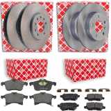 FEBI BILSTEIN Bremsscheibe 17213 + Bremsbelagsatz, Scheibenbremse 16512 + Bremsbelagsatz, Scheibenbremse 16491 + Bremsscheibe 17211