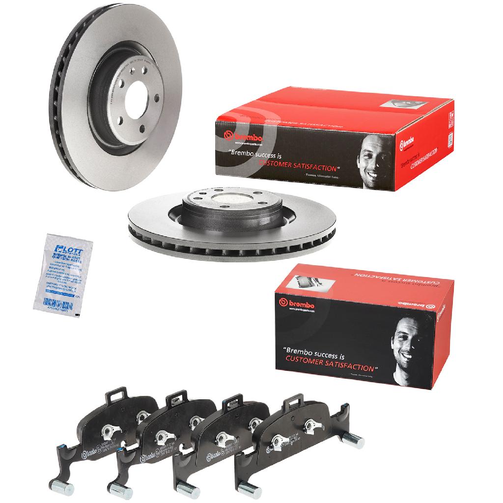 BREMBO Bremsscheibe 09.D059.11 + Bremsbelagsatz, Scheibenbremse P 85 164