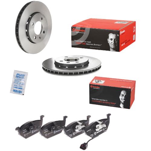 BREMBO Bremsbelagsatz, Scheibenbremse P 85 072 + Bremsscheibe 09.B975.11 Bild BREMBO Bremsbelagsatz, Scheibenbremse P 85 072 + Bremsscheibe 09.B975.11