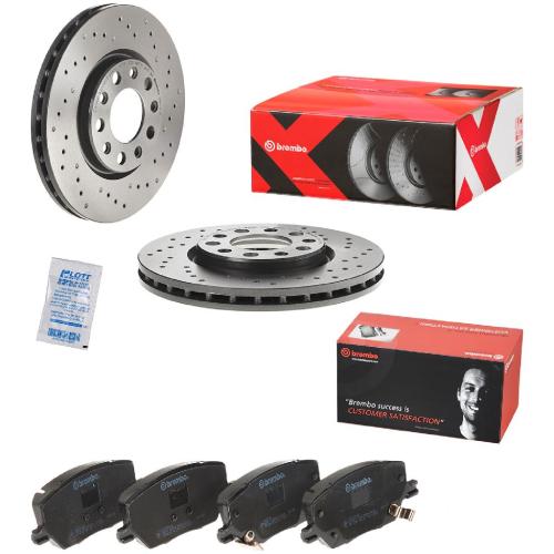 BREMBO Bremsscheibe 09.A721.1X + Bremsbelagsatz, Scheibenbremse P 23 164 Bild BREMBO Bremsscheibe 09.A721.1X + Bremsbelagsatz, Scheibenbremse P 23 164