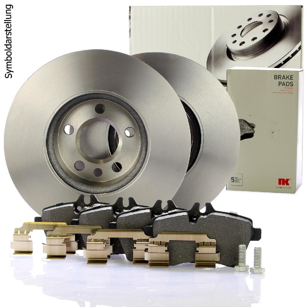 NK Bremsbelagsatz, Scheibenbremse 223356 + Bremsscheibe 203371