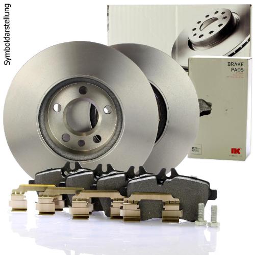 NK Bremsbelagsatz, Scheibenbremse 223356 + Bremsscheibe 203371 Bild NK Bremsbelagsatz, Scheibenbremse 223356 + Bremsscheibe 203371