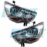 JOHNS Hauptscheinwerfer 23 18 10-2 + Hauptscheinwerfer 23 18 09-2