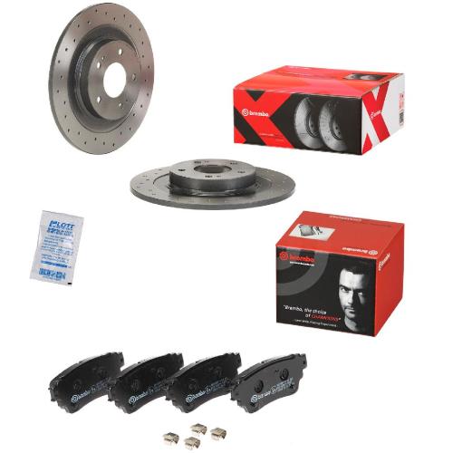 BREMBO Bremsscheibe 08.N267.1X + Bremsbelagsatz, Scheibenbremse P 54 063 Bild BREMBO Bremsscheibe 08.N267.1X + Bremsbelagsatz, Scheibenbremse P 54 063