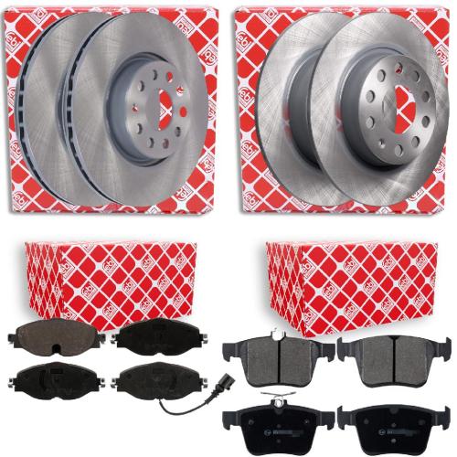 FEBI BILSTEIN Bremsbelagsatz, Scheibenbremse 16994 + Bremsscheibe 24384 + Bremsscheibe 36128 + Bremsbelagsatz, Scheibenbremse 16995 Bild FEBI BILSTEIN Bremsbelagsatz, Scheibenbremse 16994 + Bremsscheibe 24384 + Bremsscheibe 36128 + Bremsbelagsatz, Scheibenbremse 16995