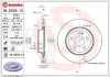BREMBO Bremsbelagsatz, Scheibenbremse P 50 136 + Warnkontakt, Bremsbelagverschleiß A 00 353 + Bremsscheibe 09.D533.13 Bild BREMBO Bremsbelagsatz, Scheibenbremse P 50 136 + Warnkontakt, Bremsbelagverschleiß A 00 353 + Bremsscheibe 09.D533.13