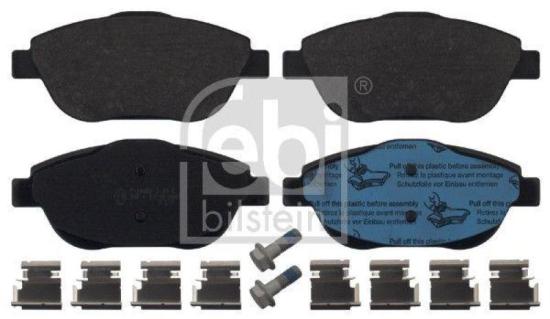 FEBI BILSTEIN Bremsscheibe 21121 + Bremsbelagsatz, Scheibenbremse 16888 + Bremsscheibe 32782 + Bremsbelagsatz, Scheibenbremse 16488 Bild FEBI BILSTEIN Bremsscheibe 21121 + Bremsbelagsatz, Scheibenbremse 16888 + Bremsscheibe 32782 + Bremsbelagsatz, Scheibenbremse 16488