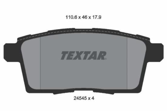TEXTAR Bremsbelagsatz, Scheibenbremse 2351503 + Bremsscheibe 92223603 + Bremsbelagsatz, Scheibenbremse 2454501 + Bremsscheibe 92203403 Bild TEXTAR Bremsbelagsatz, Scheibenbremse 2351503 + Bremsscheibe 92223603 + Bremsbelagsatz, Scheibenbremse 2454501 + Bremsscheibe 92203403