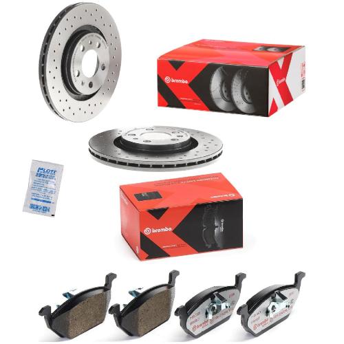 BREMBO Bremsbelagsatz, Scheibenbremse P 85 041X + Bremsscheibe 09.7012.1X Bild BREMBO Bremsbelagsatz, Scheibenbremse P 85 041X + Bremsscheibe 09.7012.1X