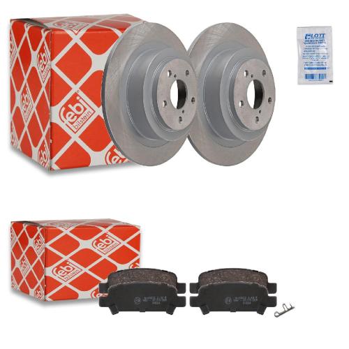 FEBI BILSTEIN Bremsscheibe 28444 + Bremsbelagsatz, Scheibenbremse 16659 Bild FEBI BILSTEIN Bremsscheibe 28444 + Bremsbelagsatz, Scheibenbremse 16659