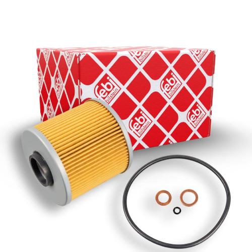 FEBI BILSTEIN Motoröl 32938 + Motoröl 32936 + Ölfilter 26803 + Luftfilter 27026 + Filtersatz, Innenraumluft 19474 Bild FEBI BILSTEIN Motoröl 32938 + Motoröl 32936 + Ölfilter 26803 + Luftfilter 27026 + Filtersatz, Innenraumluft 19474