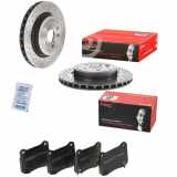 BREMBO Bremsbelagsatz, Scheibenbremse P 83 134 + Bremsscheibe 09.A301.11