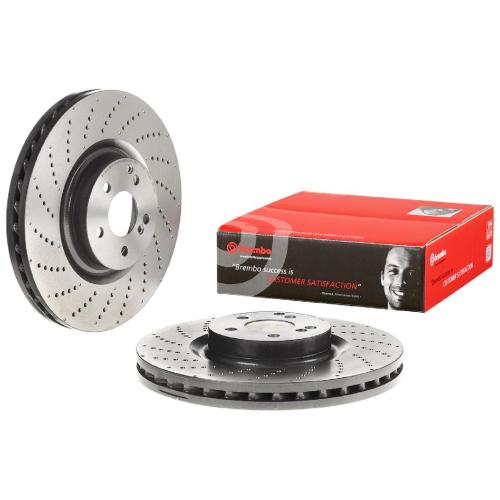 BREMBO Bremsscheibe 09.B769.51 + Warnkontakt, Bremsbelagverschleiß A 00 377 + Bremsbelagsatz, Scheibenbremse P 50 106 Bild BREMBO Bremsscheibe 09.B769.51 + Warnkontakt, Bremsbelagverschleiß A 00 377 + Bremsbelagsatz, Scheibenbremse P 50 106