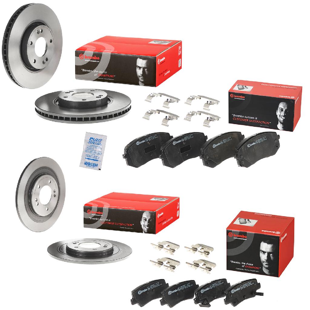 BREMBO Bremsbelagsatz, Scheibenbremse P 30 067 + Bremsscheibe 09.A532.11 + Bremsscheibe 08.C248.11 + Bremsbelagsatz, Scheibenbremse P 30 056