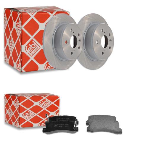 FEBI BILSTEIN Bremsbelagsatz, Scheibenbremse 16743 + Bremsscheibe 170783 Bild FEBI BILSTEIN Bremsbelagsatz, Scheibenbremse 16743 + Bremsscheibe 170783