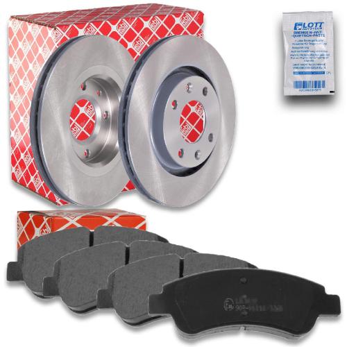 FEBI BILSTEIN Bremsscheibe 21120 + Bremsbelagsatz, Scheibenbremse 16432 Bild FEBI BILSTEIN Bremsscheibe 21120 + Bremsbelagsatz, Scheibenbremse 16432