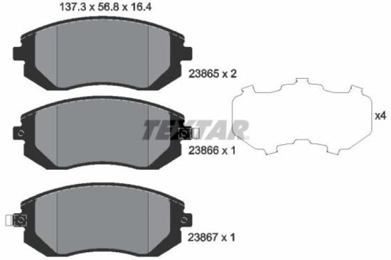 TEXTAR Bremsscheibe 92167800 + Bremsbelagsatz, Scheibenbremse 2427101 + Bremsbelagsatz, Scheibenbremse 2386501 + Bremsscheibe 92094603 Bild TEXTAR Bremsscheibe 92167800 + Bremsbelagsatz, Scheibenbremse 2427101 + Bremsbelagsatz, Scheibenbremse 2386501 + Bremsscheibe 92094603