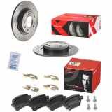 BREMBO Bremsscheibe 08.9460.3X + Bremsbelagsatz, Scheibenbremse P 59 086