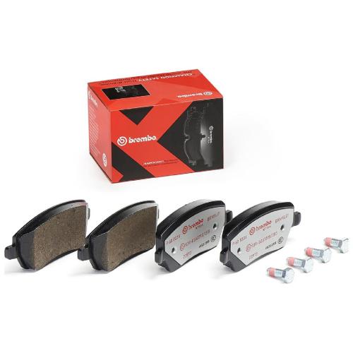 BREMBO Bremsbelagsatz, Scheibenbremse P 68 033X + Bremsscheibe 09.5802.2X Bild BREMBO Bremsbelagsatz, Scheibenbremse P 68 033X + Bremsscheibe 09.5802.2X