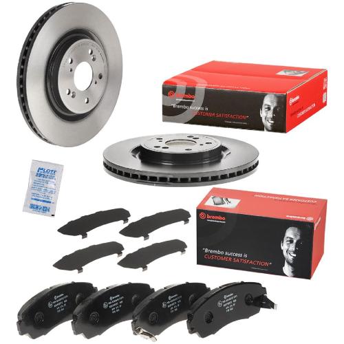 BREMBO Bremsscheibe 09.D989.11 + Bremsbelagsatz, Scheibenbremse P 28 068 Bild BREMBO Bremsscheibe 09.D989.11 + Bremsbelagsatz, Scheibenbremse P 28 068