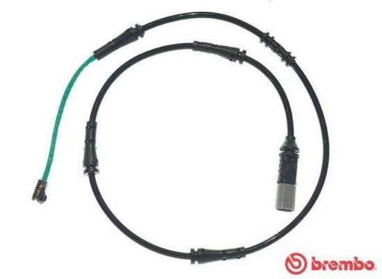 BREMBO Bremsscheibe 09.C411.13 + Warnkontakt, Bremsbelagverschleiß A 00 431 + Bremsbelagsatz, Scheibenbremse P 06 064 Bild BREMBO Bremsscheibe 09.C411.13 + Warnkontakt, Bremsbelagverschleiß A 00 431 + Bremsbelagsatz, Scheibenbremse P 06 064