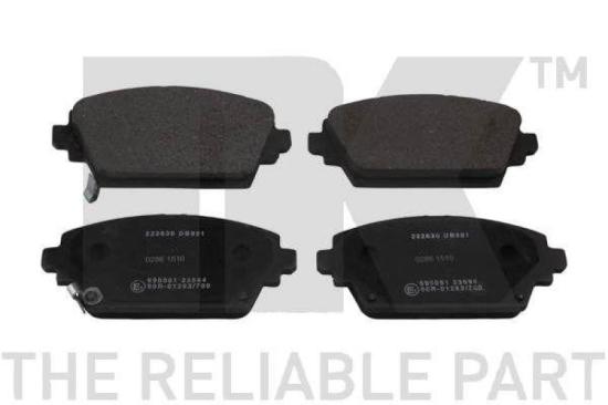 NK Bremsscheibe 202256 + Bremsbelagsatz, Scheibenbremse 222630 Bild NK Bremsscheibe 202256 + Bremsbelagsatz, Scheibenbremse 222630