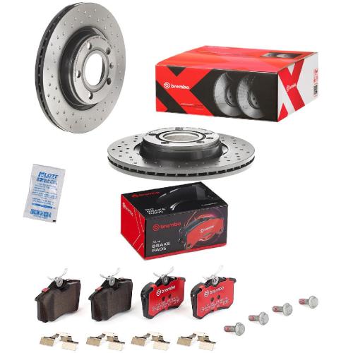 BREMBO Bremsbelagsatz, Scheibenbremse P 85 020X + Bremsscheibe 09.7196.1X Bild BREMBO Bremsbelagsatz, Scheibenbremse P 85 020X + Bremsscheibe 09.7196.1X