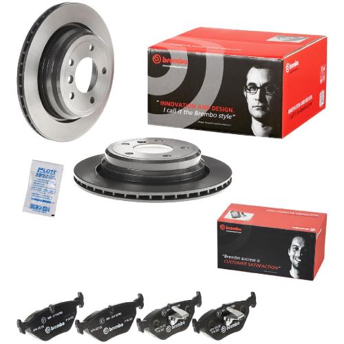 BREMBO Bremsbelagsatz, Scheibenbremse P 06 023 + Bremsscheibe 09.6841.11 Bild BREMBO Bremsbelagsatz, Scheibenbremse P 06 023 + Bremsscheibe 09.6841.11