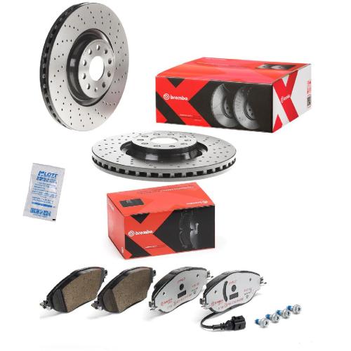 BREMBO Bremsscheibe 09.C306.1X + Bremsbelagsatz, Scheibenbremse P 85 131X Bild BREMBO Bremsscheibe 09.C306.1X + Bremsbelagsatz, Scheibenbremse P 85 131X