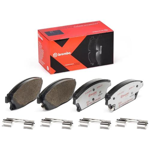 BREMBO Bremsbelagsatz, Scheibenbremse P 59 077X + Bremsscheibe 09.B356.1X Bild BREMBO Bremsbelagsatz, Scheibenbremse P 59 077X + Bremsscheibe 09.B356.1X