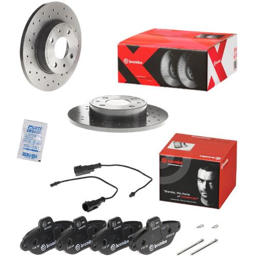 BREMBO Bremsscheibe 08.5085.1X + Bremsbelagsatz, Scheibenbremse P 24 147 Bild BREMBO Bremsscheibe 08.5085.1X + Bremsbelagsatz, Scheibenbremse P 24 147