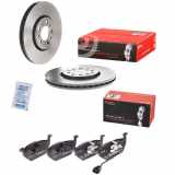 BREMBO Bremsscheibe 09.7010.21 + Bremsbelagsatz, Scheibenbremse P 85 072