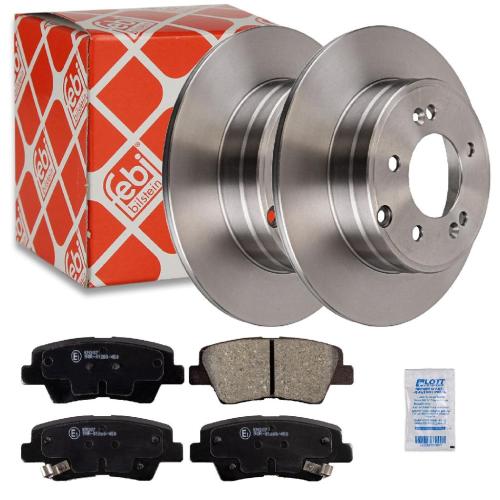 FEBI BILSTEIN Bremsbelagsatz, Scheibenbremse 16799 + Bremsscheibe 108679 Bild FEBI BILSTEIN Bremsbelagsatz, Scheibenbremse 16799 + Bremsscheibe 108679