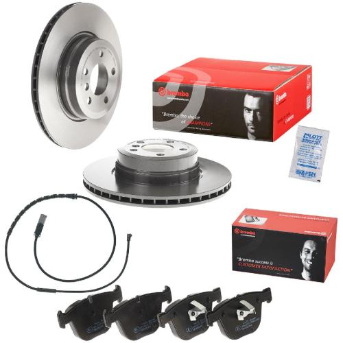 BREMBO Warnkontakt, Bremsbelagverschleiß A 00 434 + Bremsscheibe 09.9924.11 + Bremsbelagsatz, Scheibenbremse P 06 026 Bild BREMBO Warnkontakt, Bremsbelagverschleiß A 00 434 + Bremsscheibe 09.9924.11 + Bremsbelagsatz, Scheibenbremse P 06 026