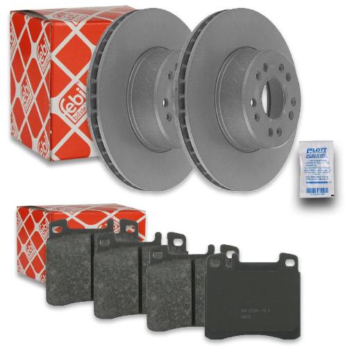 FEBI BILSTEIN Bremsbelagsatz, Scheibenbremse 16249 + Bremsscheibe 10684 Bild FEBI BILSTEIN Bremsbelagsatz, Scheibenbremse 16249 + Bremsscheibe 10684