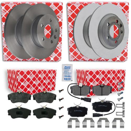 FEBI BILSTEIN Bremsbelagsatz, Scheibenbremse 16408 + Bremsscheibe 17826 + Bremsscheibe 23564 + Bremsbelagsatz, Scheibenbremse 16304 Bild FEBI BILSTEIN Bremsbelagsatz, Scheibenbremse 16408 + Bremsscheibe 17826 + Bremsscheibe 23564 + Bremsbelagsatz, Scheibenbremse 16304