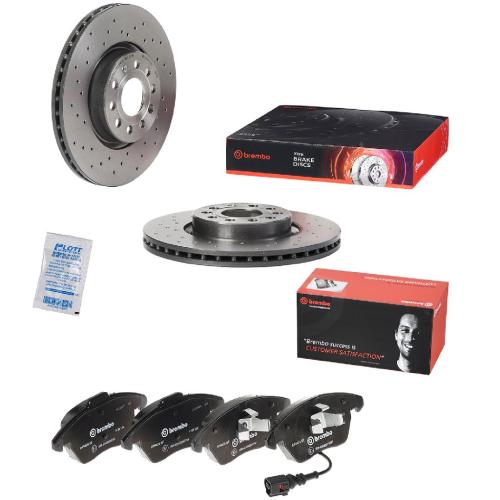BREMBO Bremsscheibe 09.9772.1X + Bremsbelagsatz, Scheibenbremse P 85 146 Bild BREMBO Bremsscheibe 09.9772.1X + Bremsbelagsatz, Scheibenbremse P 85 146