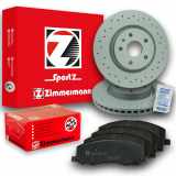 ZIMMERMANN Bremsscheibe 430.2616.52 + Bremsbelagsatz, Scheibenbremse 24418.170.1