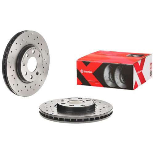 BREMBO Bremsbelagsatz, Scheibenbremse P 59 045X + Bremsscheibe 09.8601.1X Bild BREMBO Bremsbelagsatz, Scheibenbremse P 59 045X + Bremsscheibe 09.8601.1X