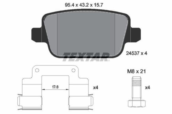 TEXTAR Bremsscheibe 92168403 + Bremsbelagsatz, Scheibenbremse 2453702 + Bremsbelagsatz, Scheibenbremse 2412301 + Bremsscheibe 92159205 Bild TEXTAR Bremsscheibe 92168403 + Bremsbelagsatz, Scheibenbremse 2453702 + Bremsbelagsatz, Scheibenbremse 2412301 + Bremsscheibe 92159205