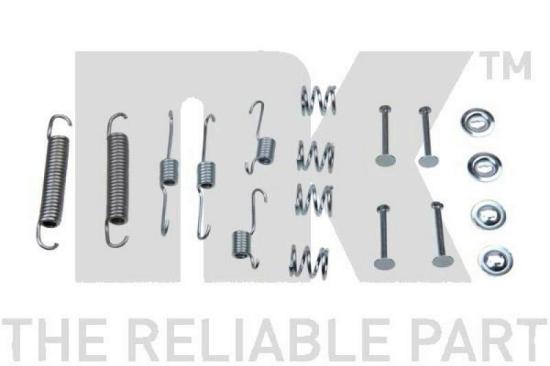 NK Bremsbackensatz 2751623 + Zubehörsatz, Bremsbacken 79510012 Bild NK Bremsbackensatz 2751623 + Zubehörsatz, Bremsbacken 79510012